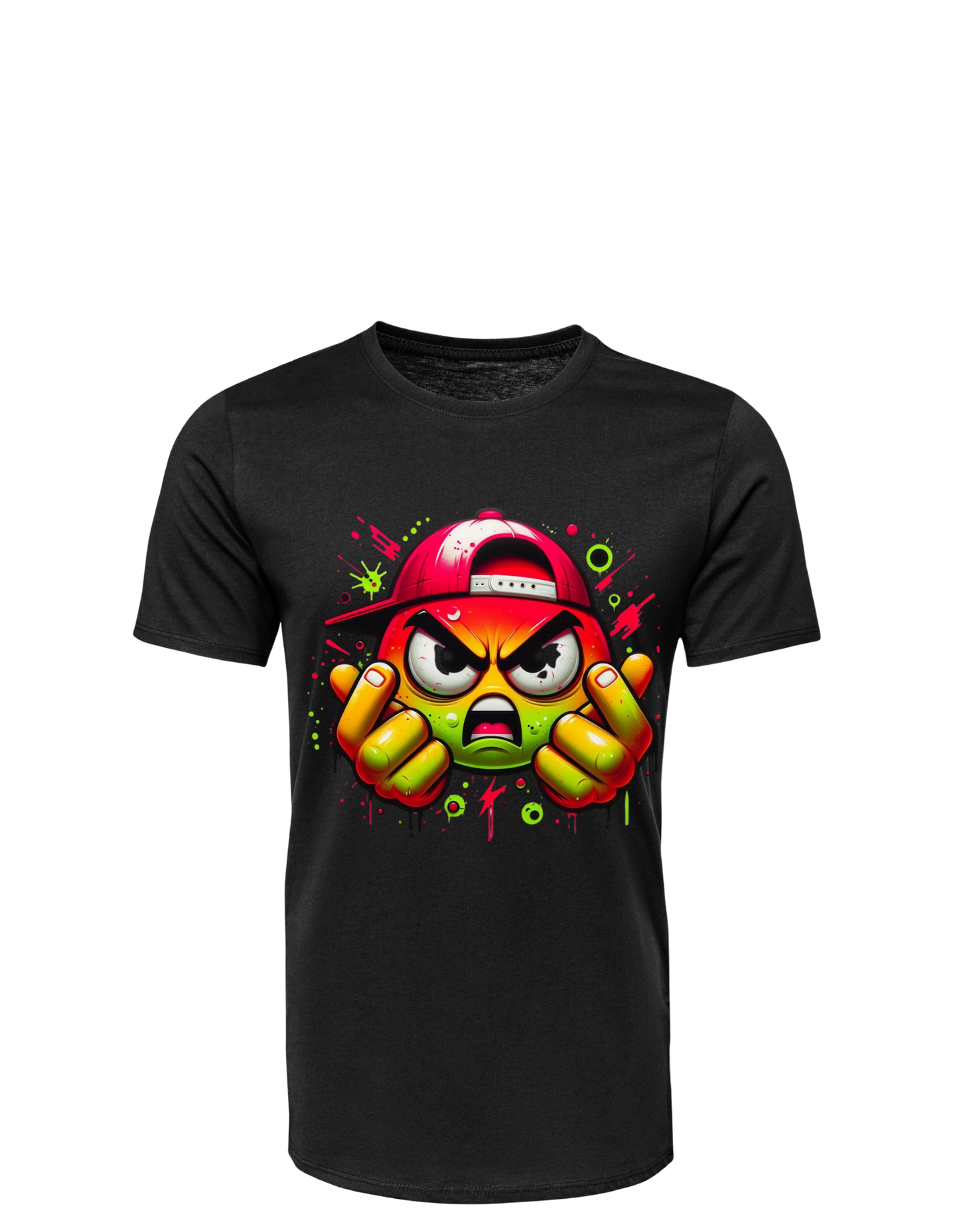 Attitude Emoji Graphic Teeshirt unisex