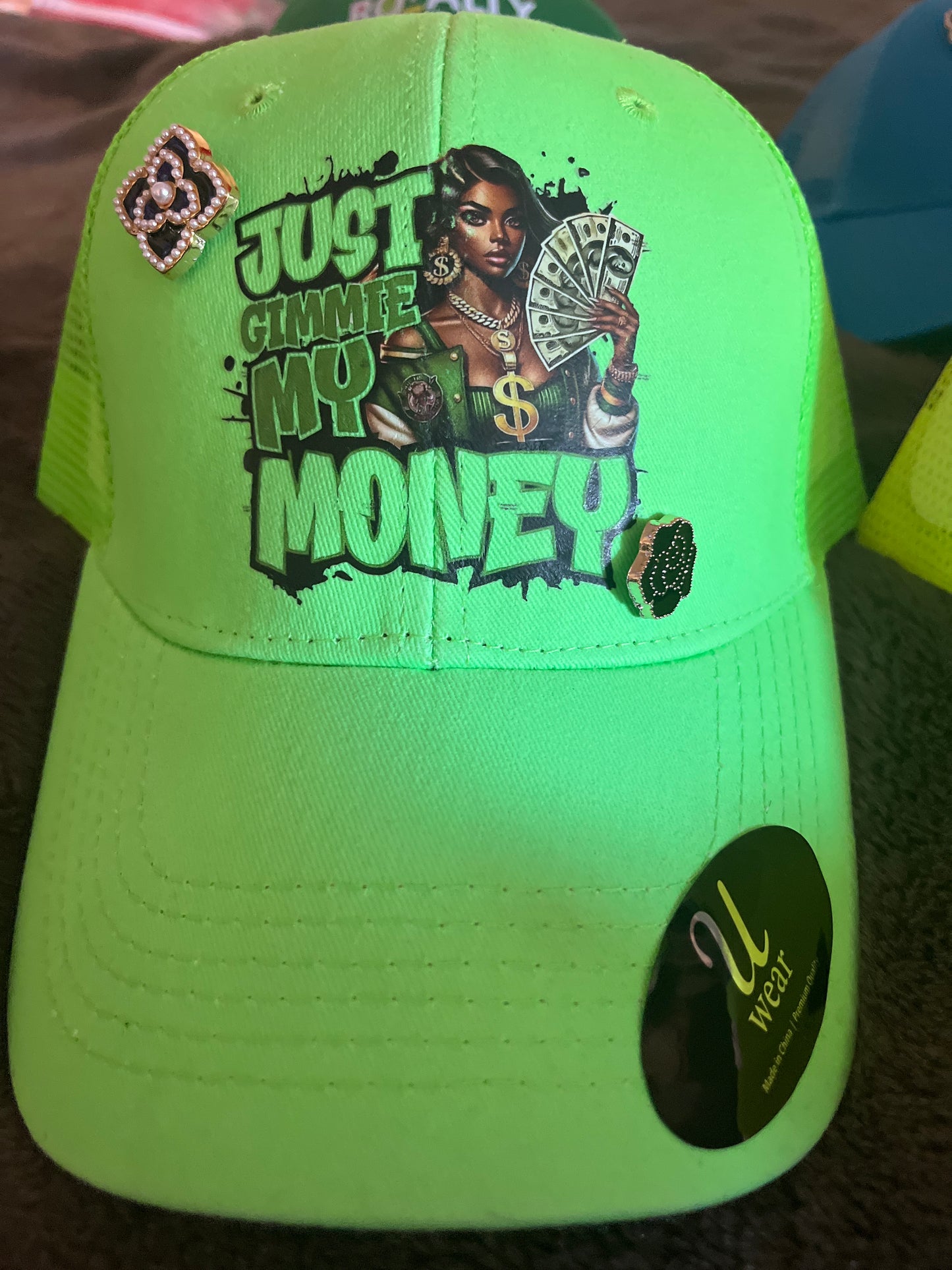 TRENDING Ladies Just Give Me My Money Trucker Hat