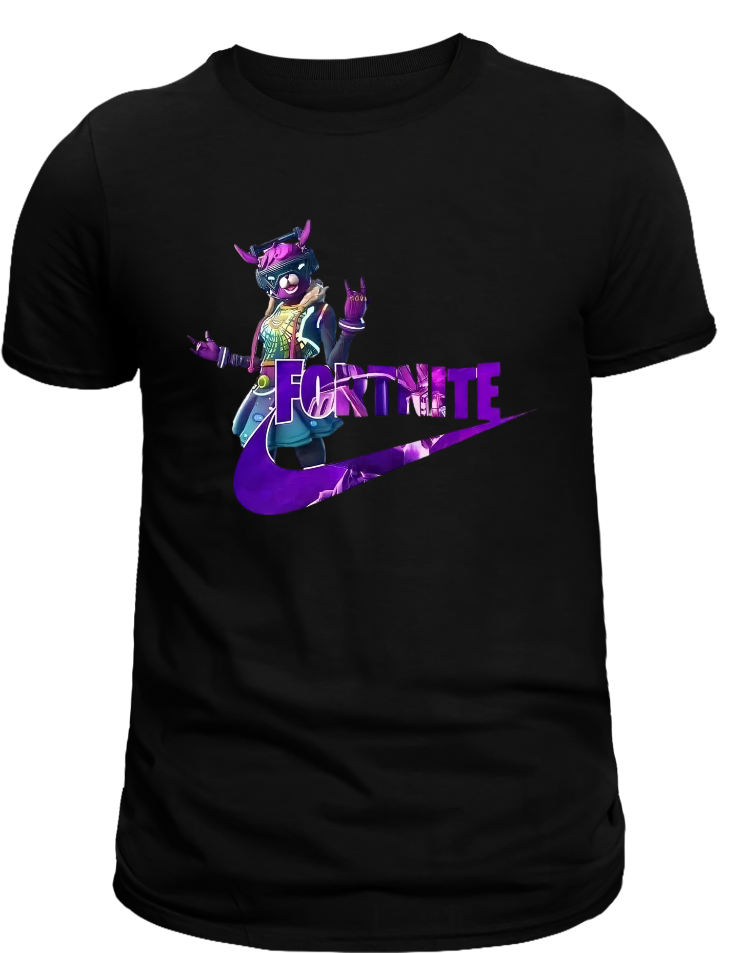 Graphic Tee, Soft, Breathable, Casual Round Neck T-Shirt For All Seasons Fortnite Graphic Shirt