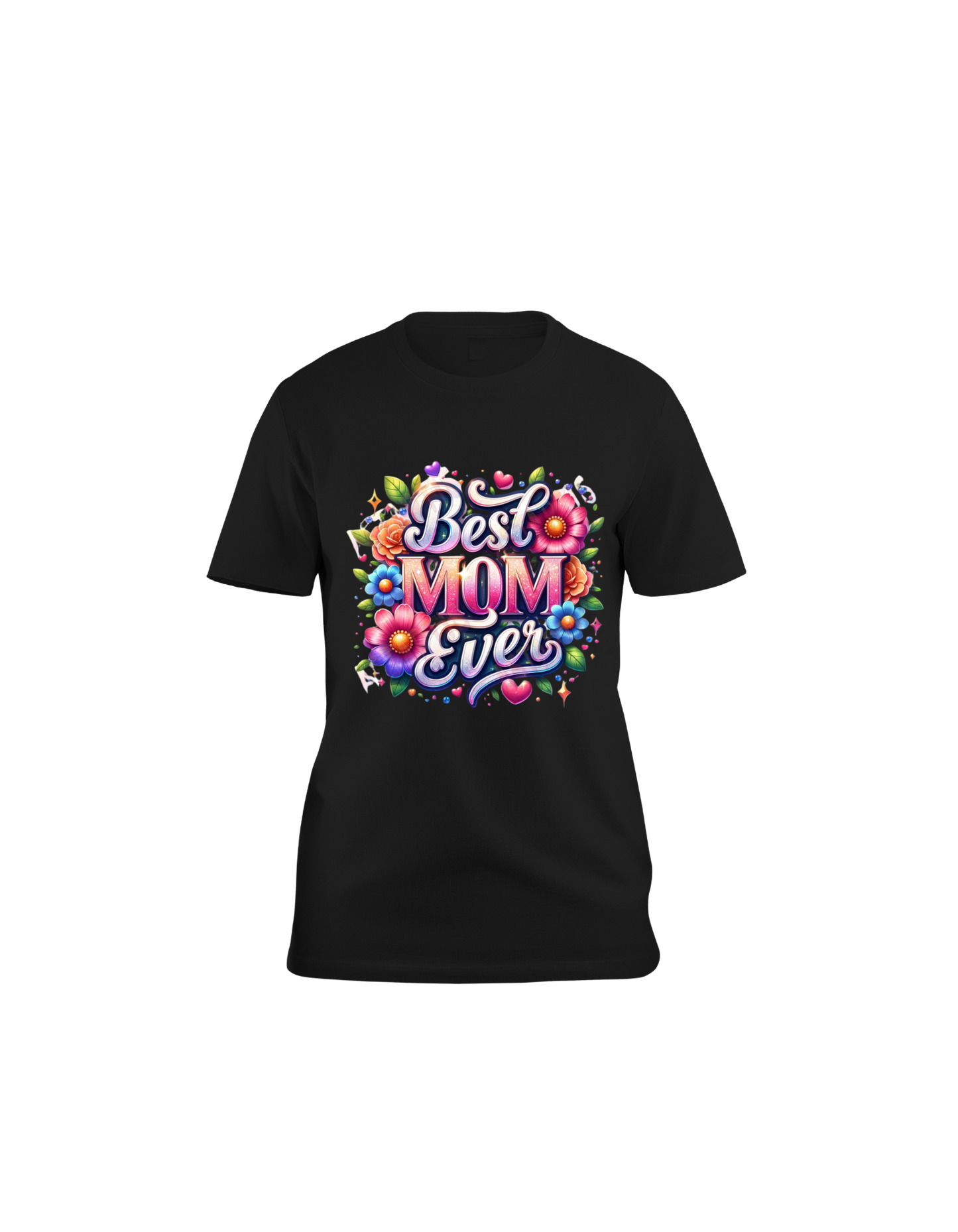 Ladies Best Mom Ever Graphic Soft, Breathable, Casual Round Neck T-Shirt|Mi Sangre Boutique