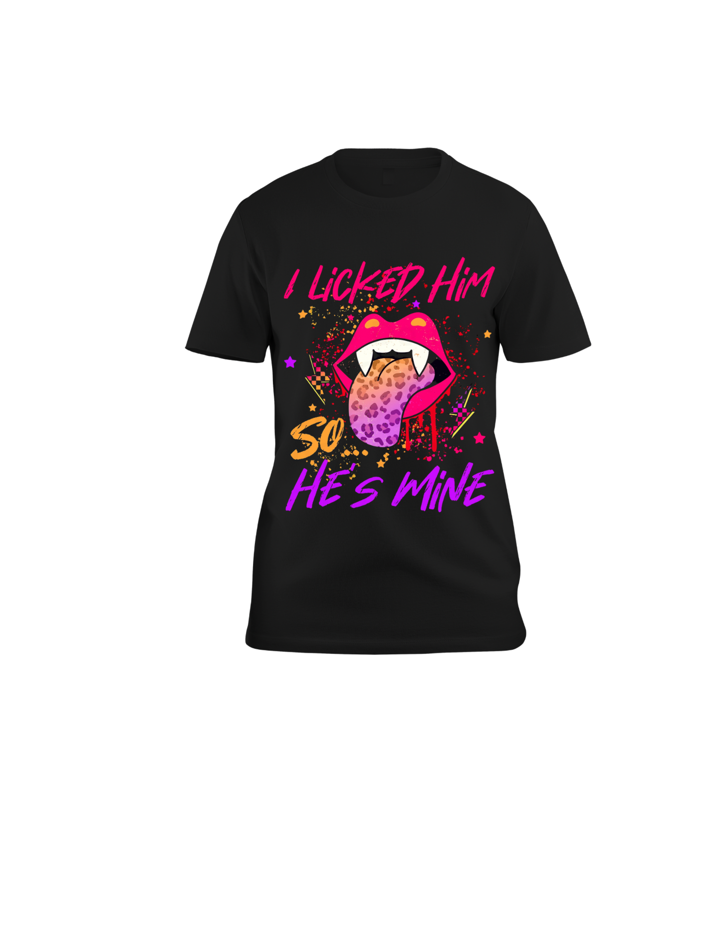 Ladies 'He's Mine' Graphic,Soft, Breathable, Casual Round Neck T-Shirt|Mi Sangre Boutique