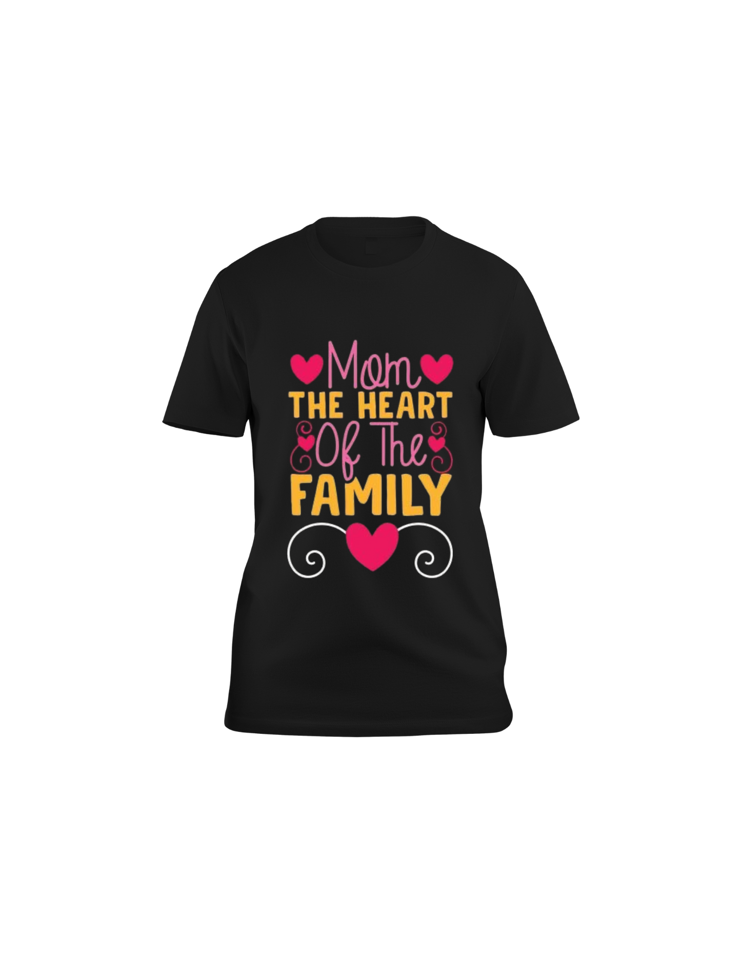 Graphic Tee, Soft, Breathable, Casual Round Neck T-Shirt For All Seasons Perfect For Mom