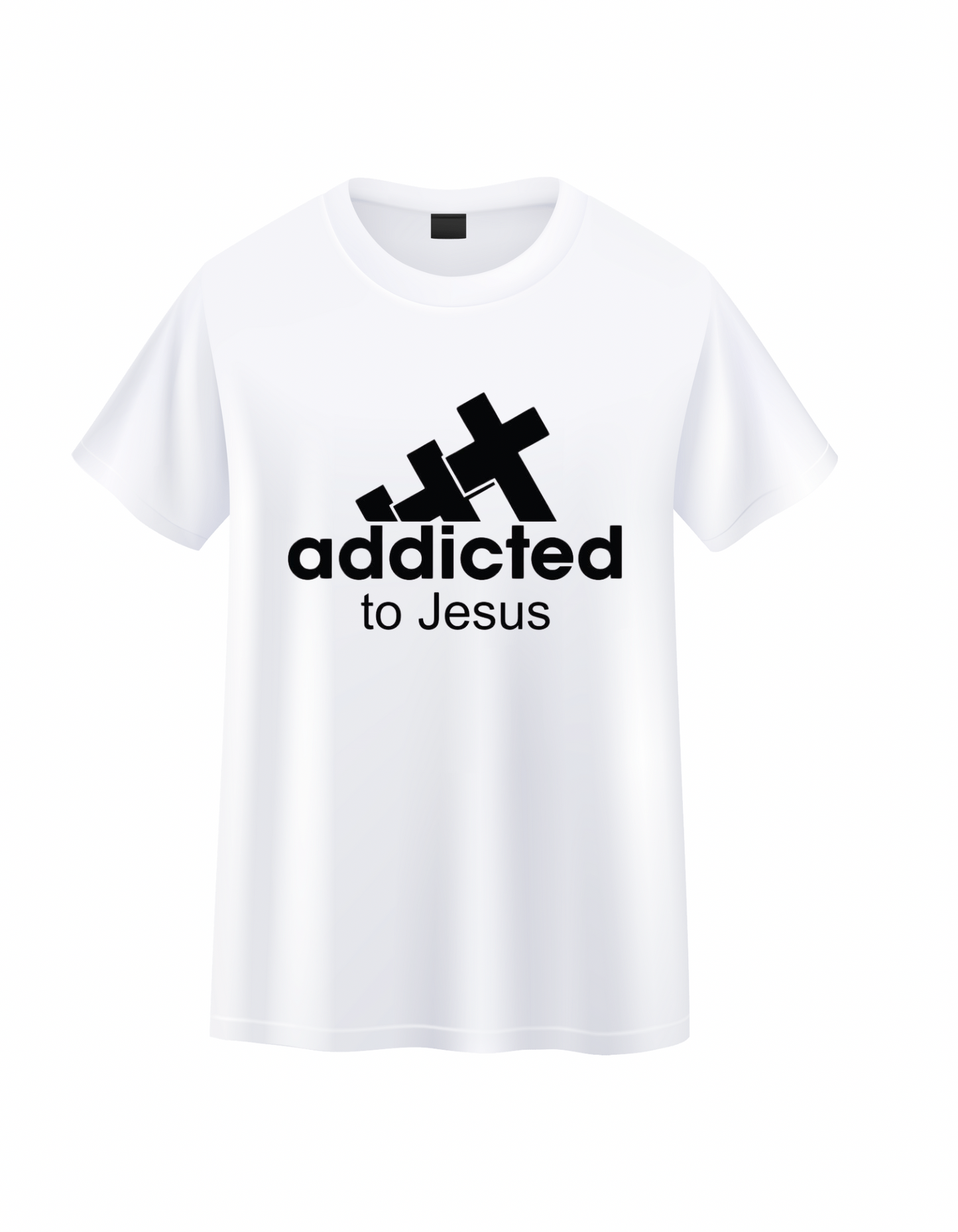Unisex Addicted to Jesus graphic T-Shirt - Soft, Breathable, Comfortable|Mi Sangre Boutique
