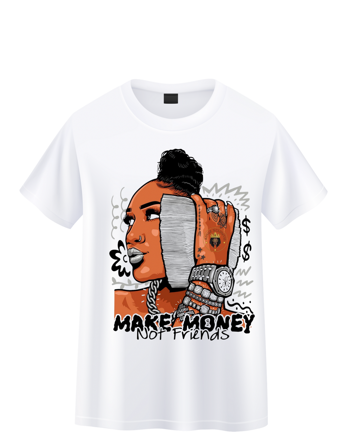 Mi Sangre Make money not friends shirt