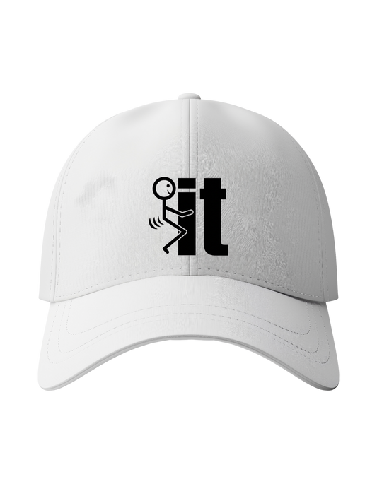 Soft, Casual baseball cap For All Seasons Fk it Graphic Hat