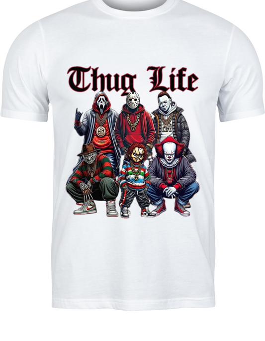 Thug Life Nightmares graphic Unisex Tshirt|Mi Sangre Boutique