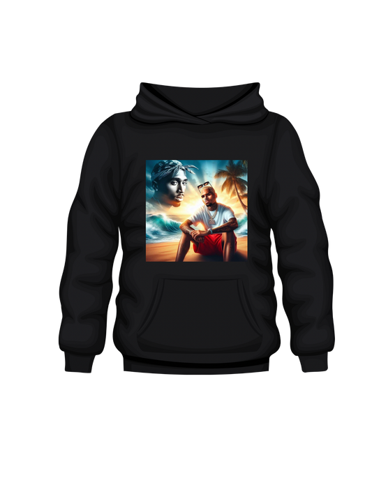 Mi Sangre Chris brown Tupac hoodie