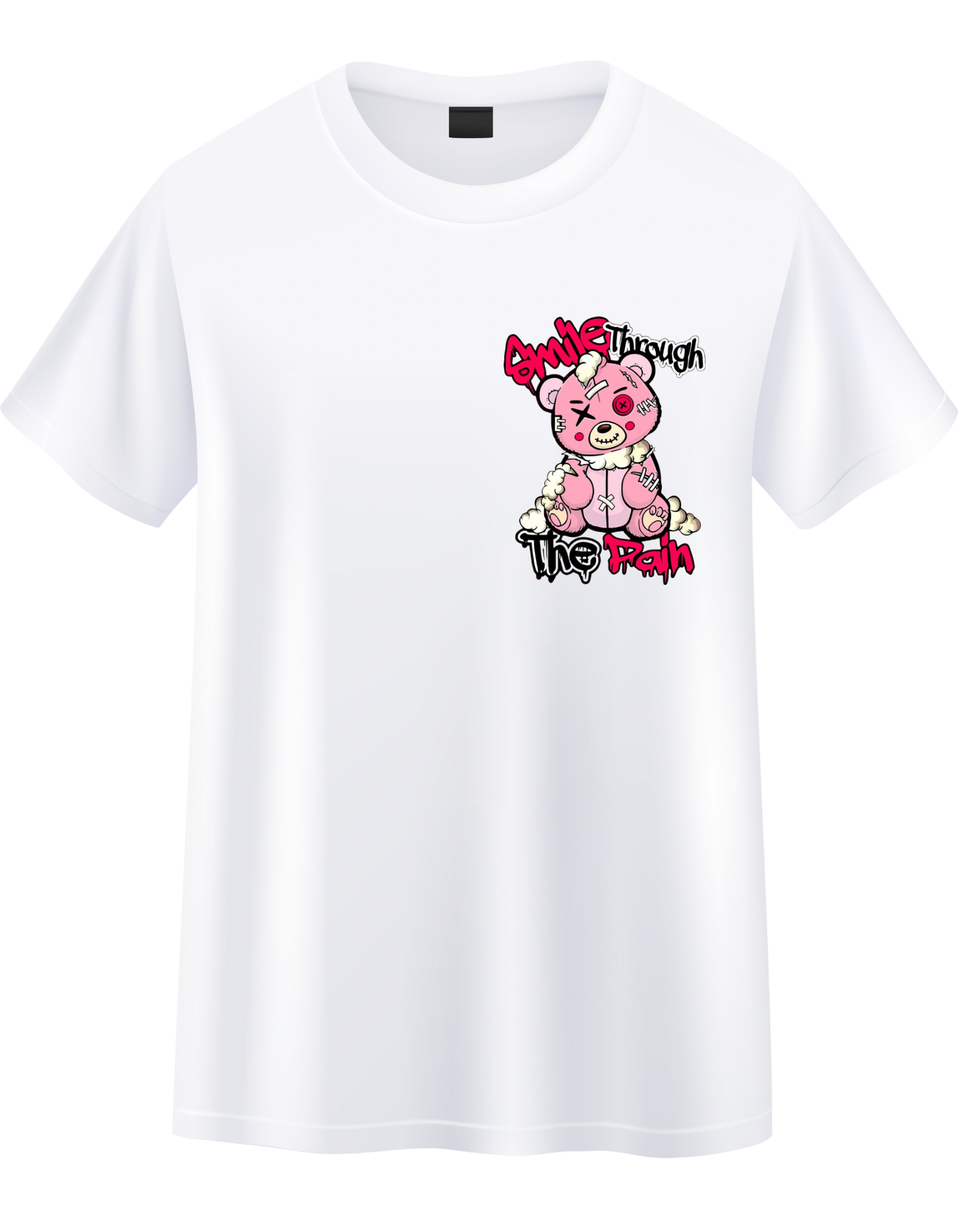Unisex Smile through Pain Graphic Tshirt|Mi Sangre Boutique