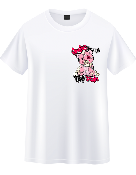 Unisex Smile through Pain Graphic Tshirt|Mi Sangre Boutique