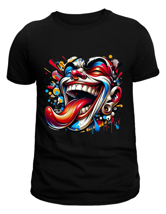 Men’s Clown Graphic tshirt |Mi Sangre boutique vibes