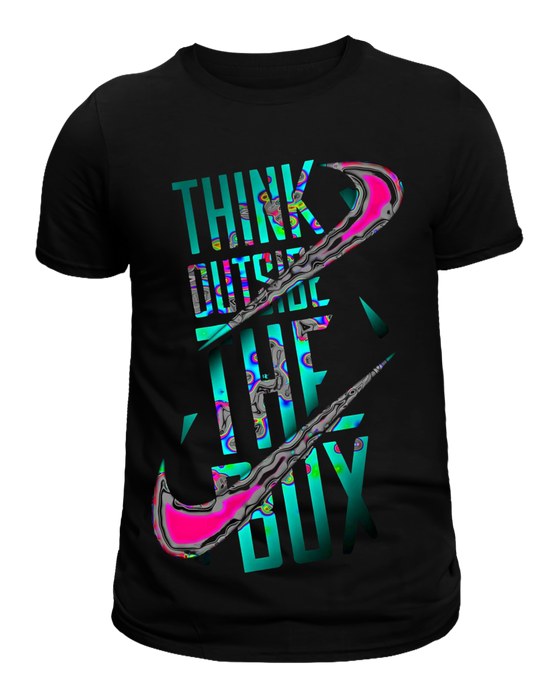 Think Outside The Box Graphic Teeshirt|Unisex Mi Sangre 🩸 Boutique