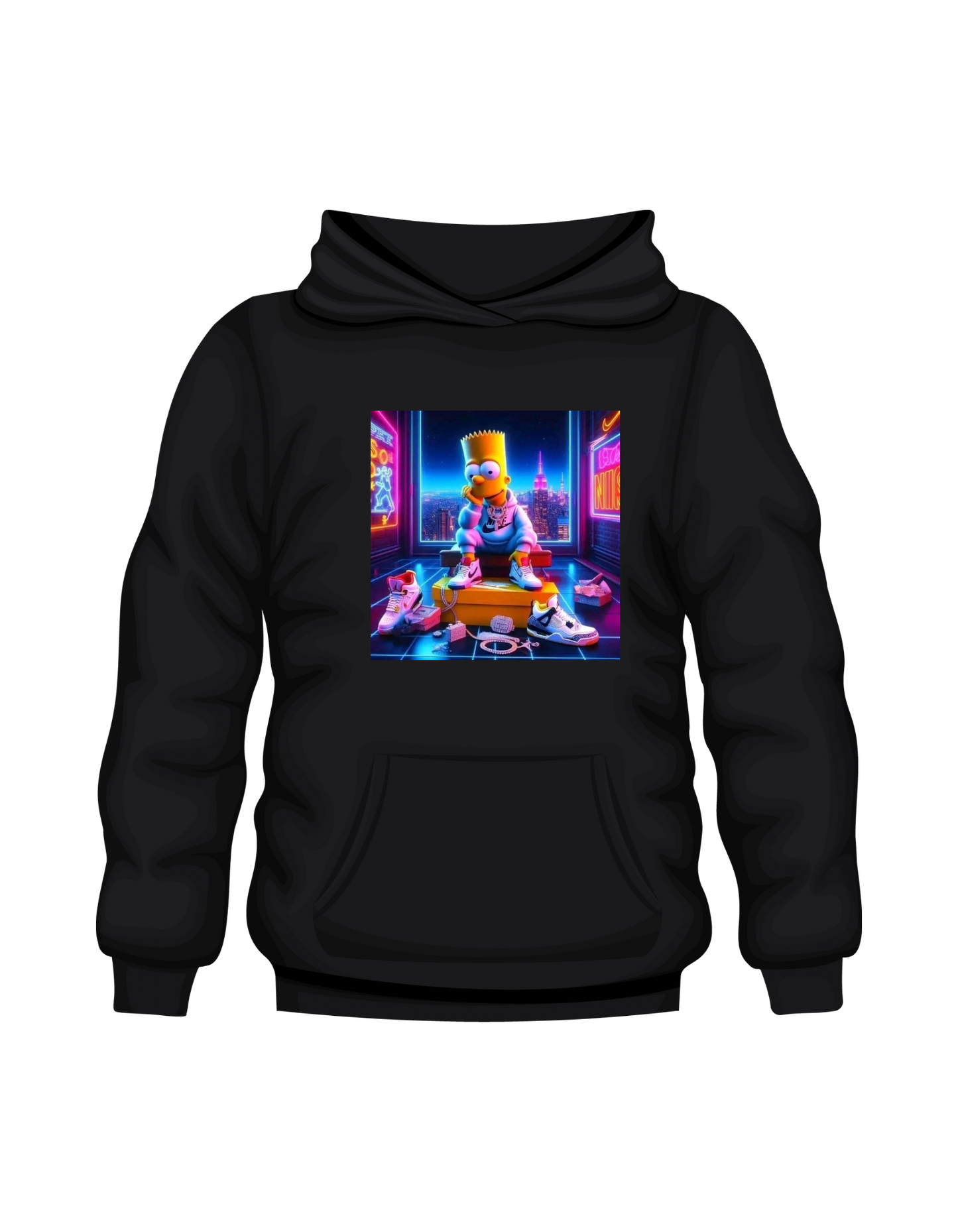 Mi Sangre Bart Simpson hoodie