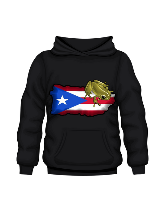 Mi Sangre EL Coqui long sleeve hoodie